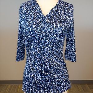 Larry Levine Cross Front Top